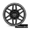 MESA 20X9 8X165.10 SATIN BLACK W/ G