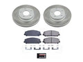 Power Stop 17-22 Nissan TITAN Front Semi-Coated Rotor Kit