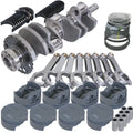Eagle Chevy LS3 4.000in Crank 24 Tth Reluctor 6.125in H-Beam -14cc 4.070in Pistons Rotating Assembly
