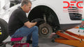 R1 90-93 Acura Integra Front & Rear Carbon Coated Brake Rotor Set w/Ceramic Pads and Hardware