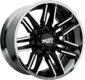 MO202 22X12 5X5.5 BLK MACH CHR LP -44MM