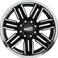 MO202 22X12 5X5.5 BLK MACH CHR LP -44MM