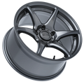 Aluminum Wheels 17x9 Tandem K11G Gloss Gunmetal Gray 5x114.3 Bolt Pattern 22 Offset Kansei Wheels