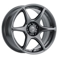 Aluminum Wheels 17x9 Tandem K11G Gloss Gunmetal Gray 5x114.3 Bolt Pattern 22 Offset Kansei Wheels