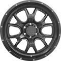 5X15018X9MATTE BLACK W/ D