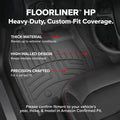 WeatherTech Cocoa Front Rear FloorLiner HP Fits -202-26 Chrysler 4716621IM-479453IM