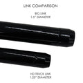 Caltracs Big Links and Rod End Set HD only. 4 Coarse Thread Heim Joints and 2 1.5in x 32in Links
