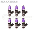 Injector Dynamics 1750-XDS - 60mm Length - 14mm Purple Top - Denso Lower Cushion (Set of 6)