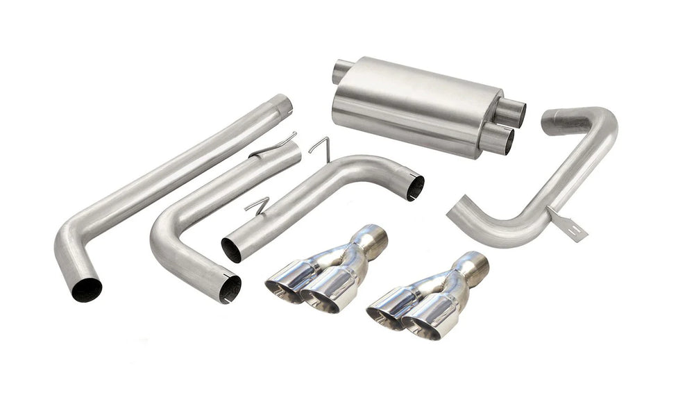 CORSA Performance polished cat-back exhaust