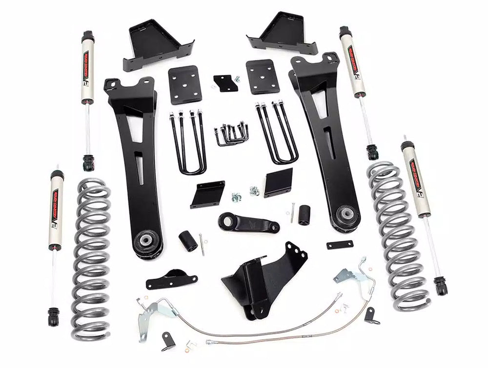 1x 9295 6 Inch Lift Kit Diesel Radius Arm V2 Ford Super Duty (11-14)