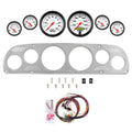 AutoMeter American Muscle 57-60 Ford Truck Billet Panel/Gauge Kit - 3-3/8in. (x2) & 2-1/16in. (x4)