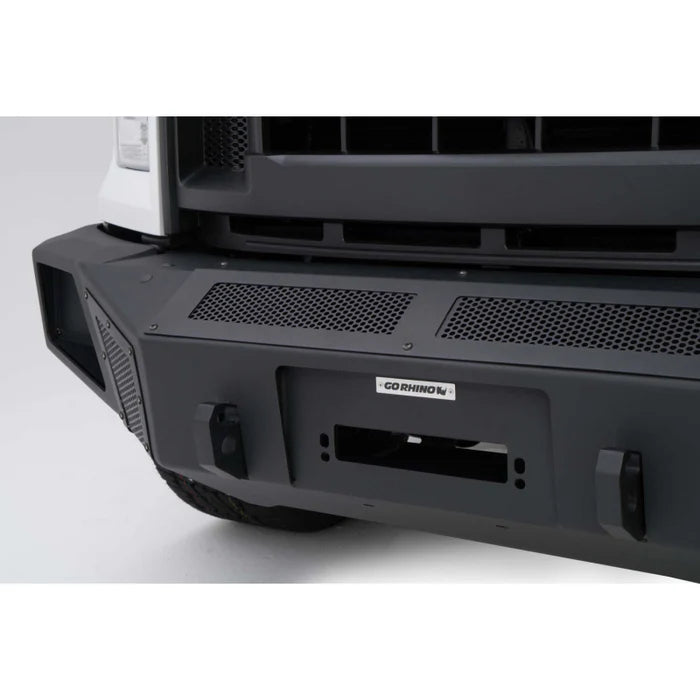 1517 F150 BR5 FRONT BUMPER REPLACEMENT TEXTURED BLACK