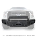 1517 F150 BR5 FRONT BUMPER REPLACEMENT TEXTURED BLACK