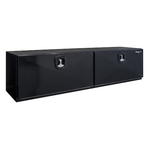 24X24X72 PRO SERIES BLACK STEEL UNDERBODY BOX