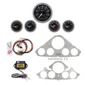 AutoMeter chrome gauge
