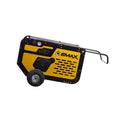 70CFM 24HP PORTABLE GAS ROTARY SCREW AIR COMPRESSOR W/3 GAL TANK REVERSE HANDLE & ELECTRIC START