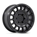 BR015 17X8.5 6X5.5 M-BLK 25MM