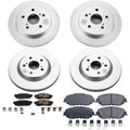Power Stop 2019 Lexus ES350 Front & Rear Z17 Evolution Geomet Coated Brake Kit