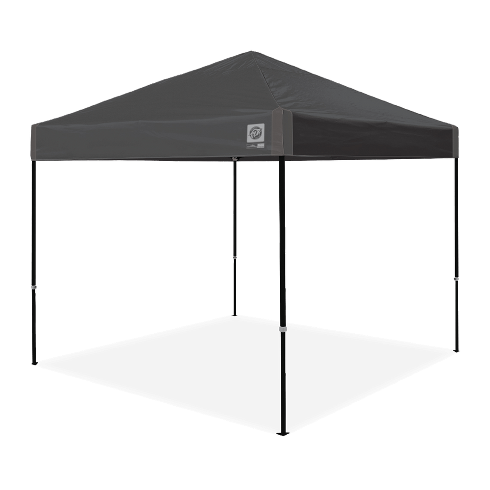EZ UP AMBASSADOR SHELTER 10FT BY 10FT STEEL GRAY