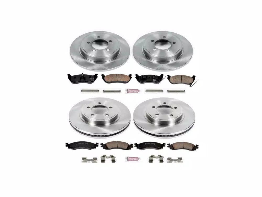 Power Stop 06-10 Ford Explorer Front & Rear Autospecialty Brake Kit