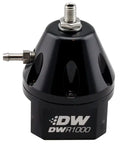 DeatschWerks DWR1000 Adjustable Fuel Pressure Regulator - Black