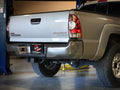 aFe cat-back exhaust installed view