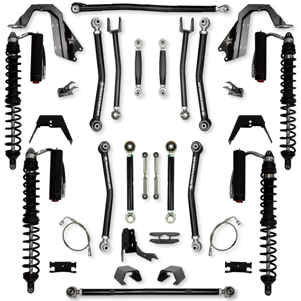 19C WRANGLER JT 4.5IN X FACTOR NO LIMITS TRAIL RUNNER SYS W/ FAST CD ADJUSTER