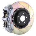 Brembo 03-13 Flying Spur Front GT BBK 6 Piston Cast 411x34 2pc Rotor Slotted Type1 - Yellow