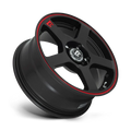 MR116 18X8 5X4.5/120 M-BLK RED-STR 35MM