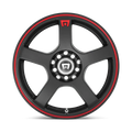 MR116 18X8 5X4.5/120 M-BLK RED-STR 35MM
