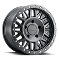 Aluminum Wheels 18x9 Ryno 951B Satin Black 18 Offset 5 on 127 Bolt Pattern 78.1 Bore Raceline