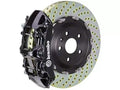 Brembo 06-13 Corvette Z06 Excl CC Brakes Front GT BBK 6 Piston Cast 365x34 2pc Rotor Drilled-Black