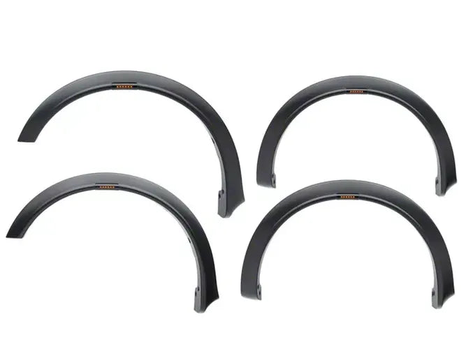 25C RAM 1500 (EX RHO/TUNGSTEN) FENDER FLARES RVL STYLE 4PC BLACK