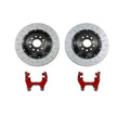 Rotor Kit, Rr, 350x22, Red, MQ