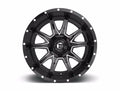 ~(43 lbs. 23X23X12)~ VANDAL 20x9 8x165.10 GLOSS BLACK MILLED (1 mm)