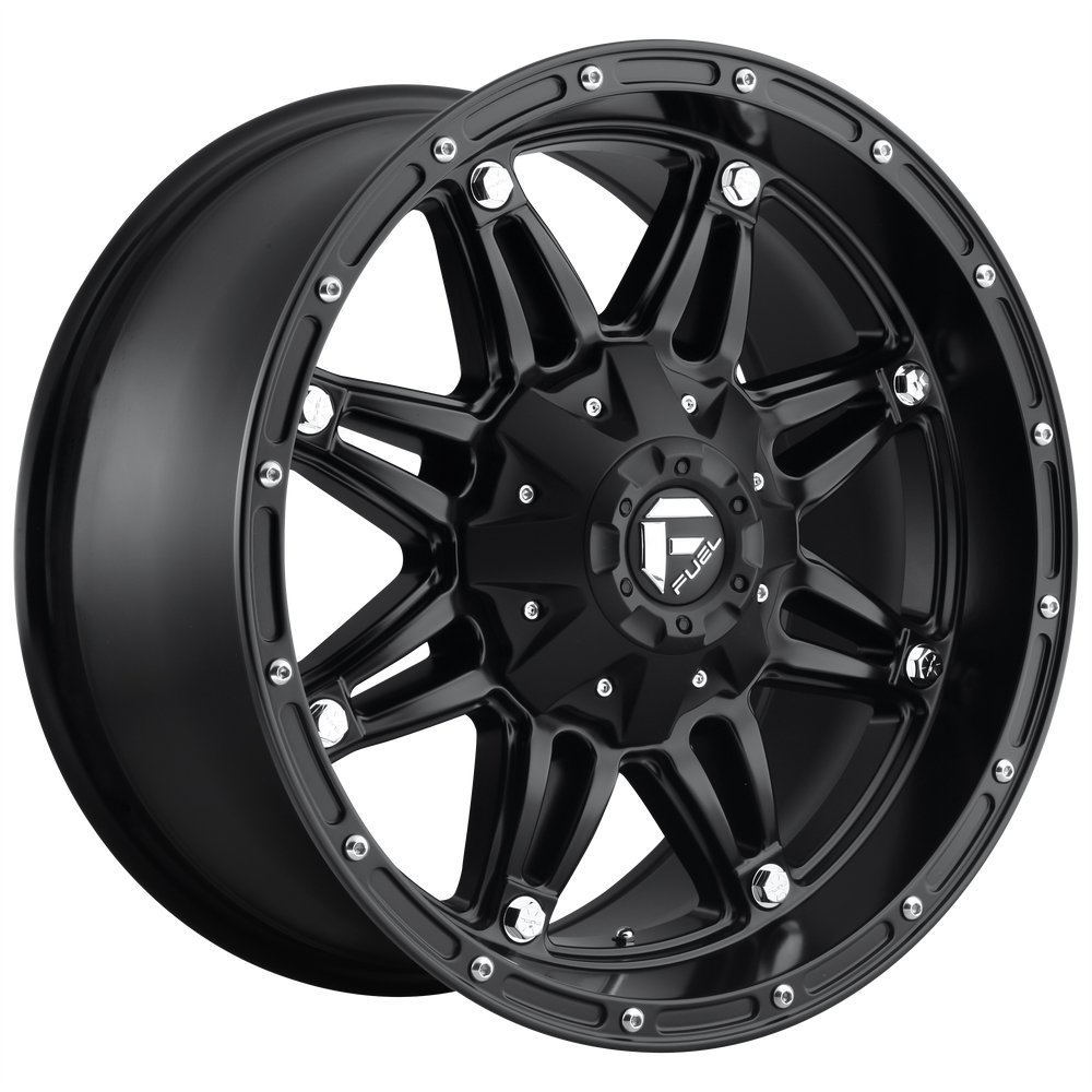 Fuel Wheels black auto part