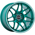 MOTEGI MR158 18X8.5 5X4.5 HOK-GRN MCH 35MM - MR158ED18851235