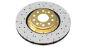 DBA 03-06 Mitsubishi Lancer Evolution Front 5000 Series Drilled & Slotted Replacement Ring