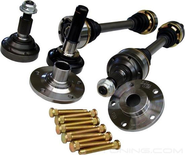 Driveshaft Shop 1993-1995 Mazda RX-7 TURBO II w/ Cobra 8.8 REAR CONVERSION PRO-LEVEL AXLE/HUB KIT