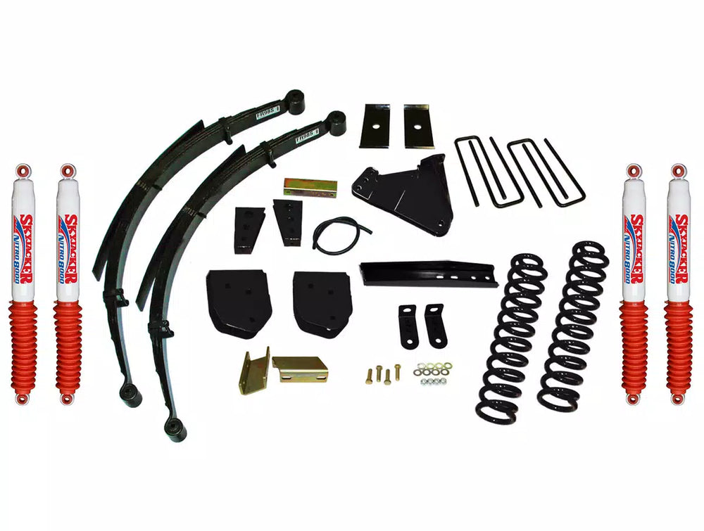 Skyjacker 6"SYS,2011 F250 GAS,4NITROS