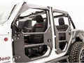 Jeep JL Front Full Tube Doors Bare; Gladiator JT Front Full Tube Doors Bare Steel