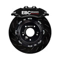 EBC Racing 13-22 VW Golf GTI (Mk7/Mk8) 2.0 6 Piston Apollo Calipers Big Brake Kit Stealth Black