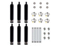 QA1 22.25 Eye-B/Eye-B V-None Dry LD Piston Shock Large Aluminum Coilover 14.38 - 6 Pack