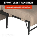 CLICKBACK SLEEPER SOFA 62IN MCCOY