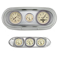 6265 NOVA DIRECT FIT DASH KIT TACH/MPH/FUEL/OIL P/WTMP/VOLT ANTIQUE BEIGE