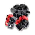 Billet Oil Filter w/Blt Cap 45 Micron - Black