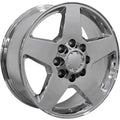 20 IN REPLICA WHEEL CV91A 8 LUG FITS CHEVROLET RIM 20X8.5 MACHINED WHEEL
