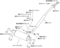 HKS Legamax Premium - Mitsubishi - EVO X - CZ4A - 65-60mm Pipe - Tail 110mm - 2 Pieces - Center Pipe