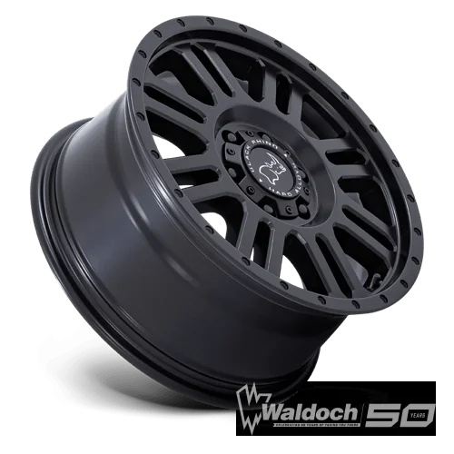 BRYWN 17X8 6X130 M-BLK 38MM