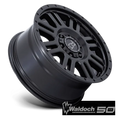 BRYWN 17X8 6X130 M-BLK 38MM